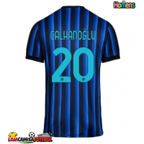 Camisa de Futebol Inter Milan Hakan Calhanoglu #20 Equipamento Principal 2025-26 Manga Curta